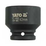Cheie tubulara hexagonala de impact prindere patrat 3/4 42 mm YATO