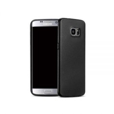 Husa protectie antisoc pentru Samsung Galaxy S7 Edge, Black, Fine Touch