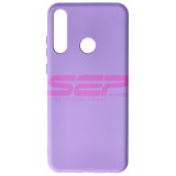 Husa Silicon Purple Huawei Y6p, Protectie Premium, High Copy
