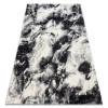 Covor KAKE 25817657 Marmură modern negru / alb, 120x170 cm, Dreptunghi, Polipropilena