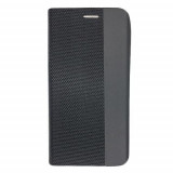 Husa Telefon Flip Magnet Book Apple iPhone 11 Pro Max 6.5 Black Textil