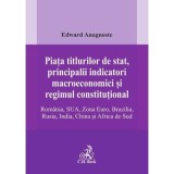 Piata titlurilor de stat, principalii indicatori macroeconomici si regimul constitutional. Romania, SUA, Zona Euro, Brazilia, Rusia, India, China si A