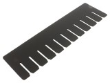 Despărțitor ESD EUROSTAT 350x100mm, grosime 1,8mm, negru, cod 23-172-7102