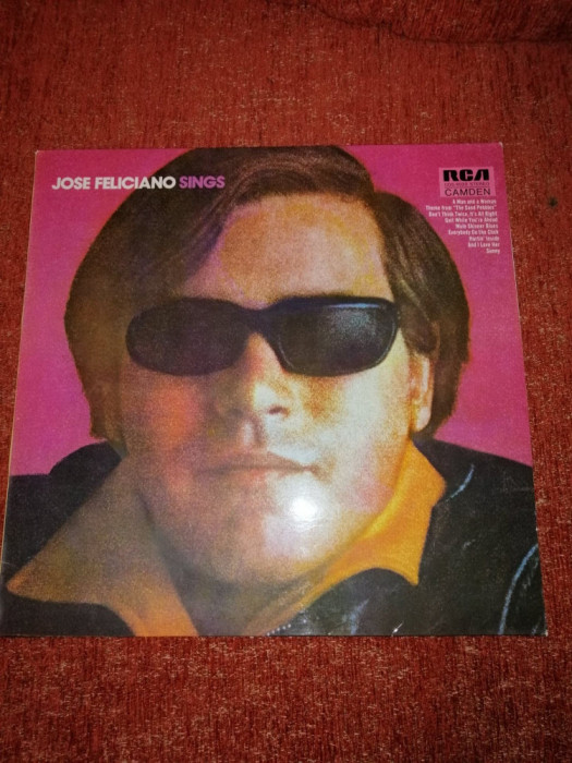 Jose Feliciano Sings RCA 1972 Ger vinil vinyl