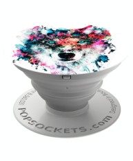 Suport stand adeziv universal Popsockets Wolf