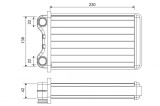 VALEO 812255 Schimbator caldura, incalzire habitaclu