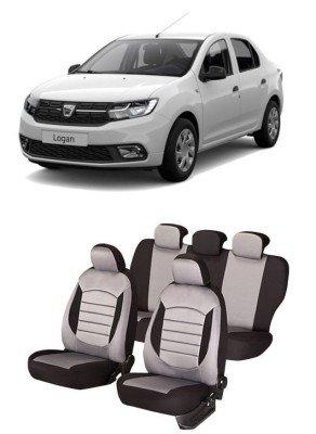 Set huse scaune Dacia Logan II (2012-2020) Compatibile cu sistem AIRBAG foto
