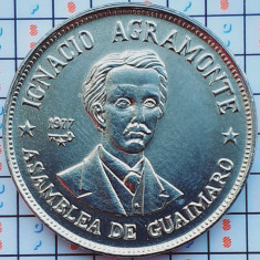 Cuba 1 Peso (Ignacio Agramonte) 1977 - tiraj 3.000 - km 187 - A034