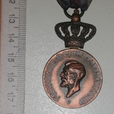 MEDALIE -medalie ferdinand I rege al romaniei 1914 1927-ORIGINALA