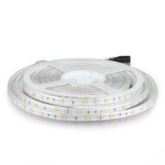 Banda led smd5050 30led/m 4000k ip65 5m foto