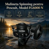 Mulineta Spinning pentru Pescuit, Model FG6000 N