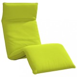 Cumpara ieftin Sezlong pliabil, verde aprins, 175x54x8,5 cm, tesatura Oxford