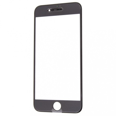 Geam Sticla + OCA iPhone 8, Complet, Negru foto