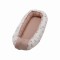 Cuib bebelusi pozitionator SomnArt baby nest, 94x60cm, roz