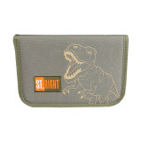 Penar neechipat 1 fermoar 2 extensii Majewski, Gama St. Right, Colectia T-Rex, PC-03, 21x14x3.5 cm