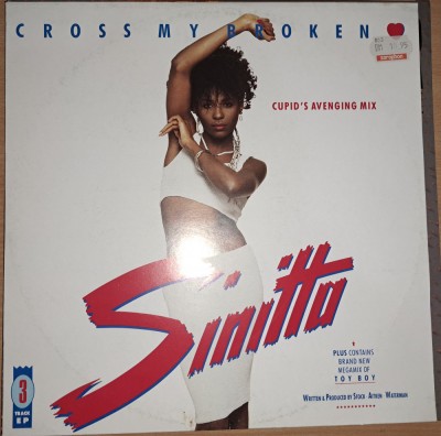 Disc Vinil Maxi Sinitta - Cross My Broken Heart -Chic-#: 6.20875 AE foto