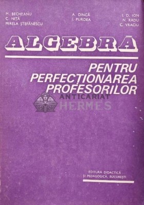 Algebra pentru perfectionarea profesorilor - 1983 - I. D. Ion (AC201) foto