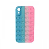 Husa iPhone XR Lemontti Heart Pop it Multicolor 1