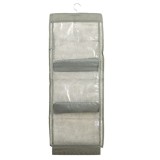 Organizator suspendabil cu 6 buzunare, Gri, 35 x 90 cm