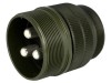 Conector Circular 36mm Aluminiu Oliv