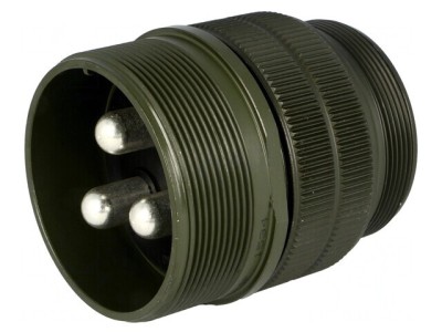 Conector Circular 36mm Aluminiu Oliv foto