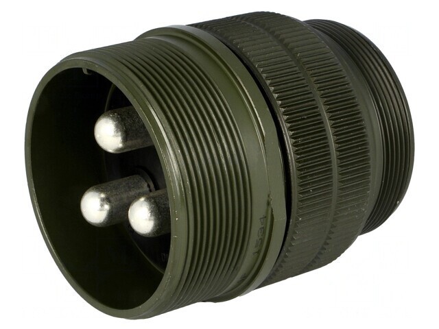Conector Circular 36mm Aluminiu Oliv