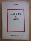 Marin Turlea - Existenta si adevar in matematica cu dedicatia autorului
