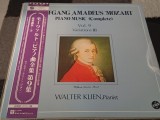Vinil LP "Japan Press" Mozart ; WALTER KLIEN - Complete Piano Works Volume 9 ; Variation III ; H-4576V (NM)