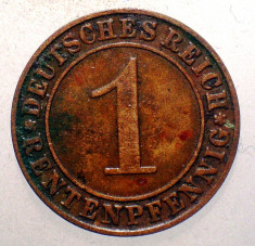 1.440 GERMANIA WEIMAR 1 RENTENPFENNIG 1923 J foto