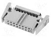 Conector IDC, 16 pini, pas pini 1.27mm, FISCHER ELEKTRONIK - VFL16G