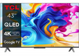 Televizor QLED TCL 109 cm (43inch) 43C645, Ultra HD 4K, Smart TV, WiFi, CI+