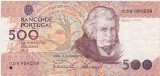 Portugalia 500 Escudos 1992 VF