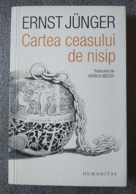 Ernst Junger - Cartea ceasului de nisip foto