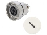 Comutator Apăsare 22mm Alb