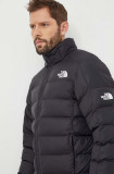 The North Face geaca barbati, culoarea negru, de iarna