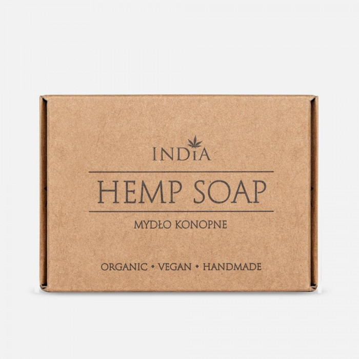 Sapun, India Cosmetics, Hemp, Organic Vegan, 90 g