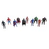 Set de 10 figurine supereroi Avengers, 4-6 ani, Baiat