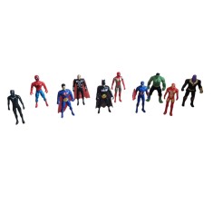 Set de 10 figurine supereroi Avengers
