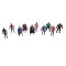 Set de 10 figurine supereroi Avengers