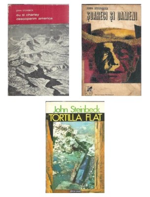 Pachet 3 carti John Steinbeck foto