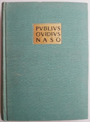 Publius Ovidius Naso (Bibiloteca antica. Studii) foto