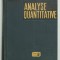 ANALYSE QUANTITATIVE par V. ALEXEEV , 1980