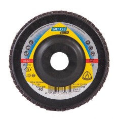 Disc Lamelar KLINGSPOR SMT 325 Extra GER P40, 125x22 mm, pentru Otel, Discuri Lamelare, KLINGSPOR Discuri Lamelare, Discuri si Accesorii Polizoare, Ma foto