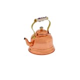 Ceainic cupru - din cupru, cu m&Atilde;&cent;ner din por&Aring;&pound;elan, 1,5 litri