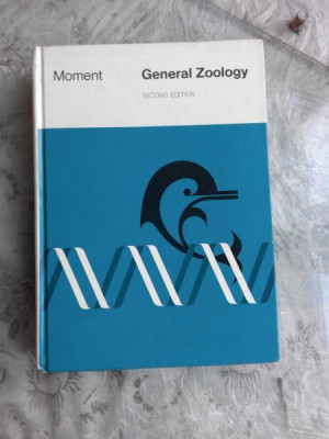 GENERAL ZOOLOGY - GAIRDNER B. MOMENT (CARTE IN LIMBA ENGLEZA) foto