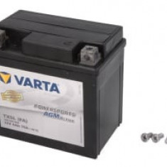 Baterie AGM/Starting VARTA 12V 4Ah 75A R+ Maintenance free 113x70x105mm Started YTX5L-BS fits: APRILIA RS, RS4, SCARABEO, SR; ARCTIC CAT DVX; BMW G, S