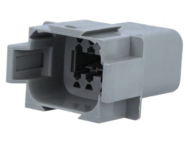 Conector cablu-cablu AT tată 8 pini gri IP67