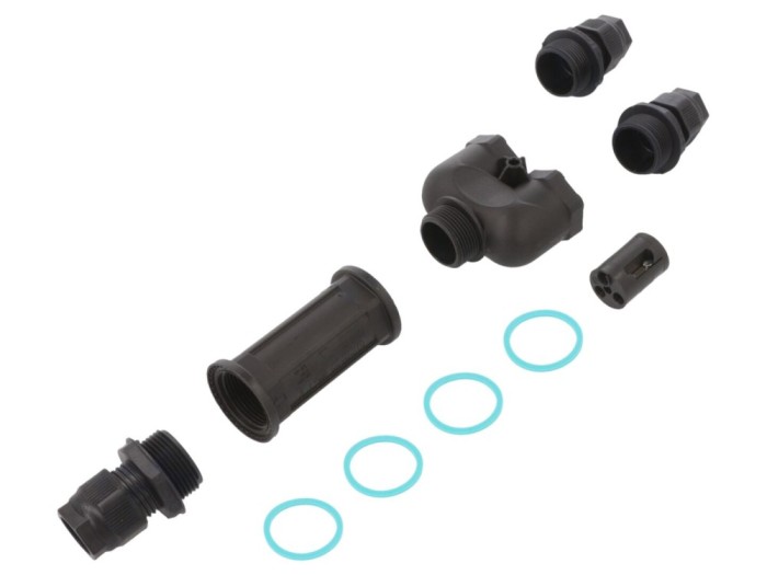 Conector AC alimentare 450V IP68
