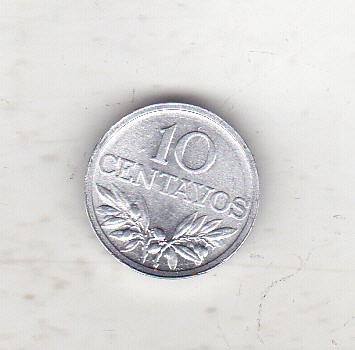 bnk mnd Portugalia 10 centavos 1975 unc foto
