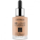 Fond de ten HD Liquid Coverage Foundation 040 - Warm Beige, 30ml, Catrice